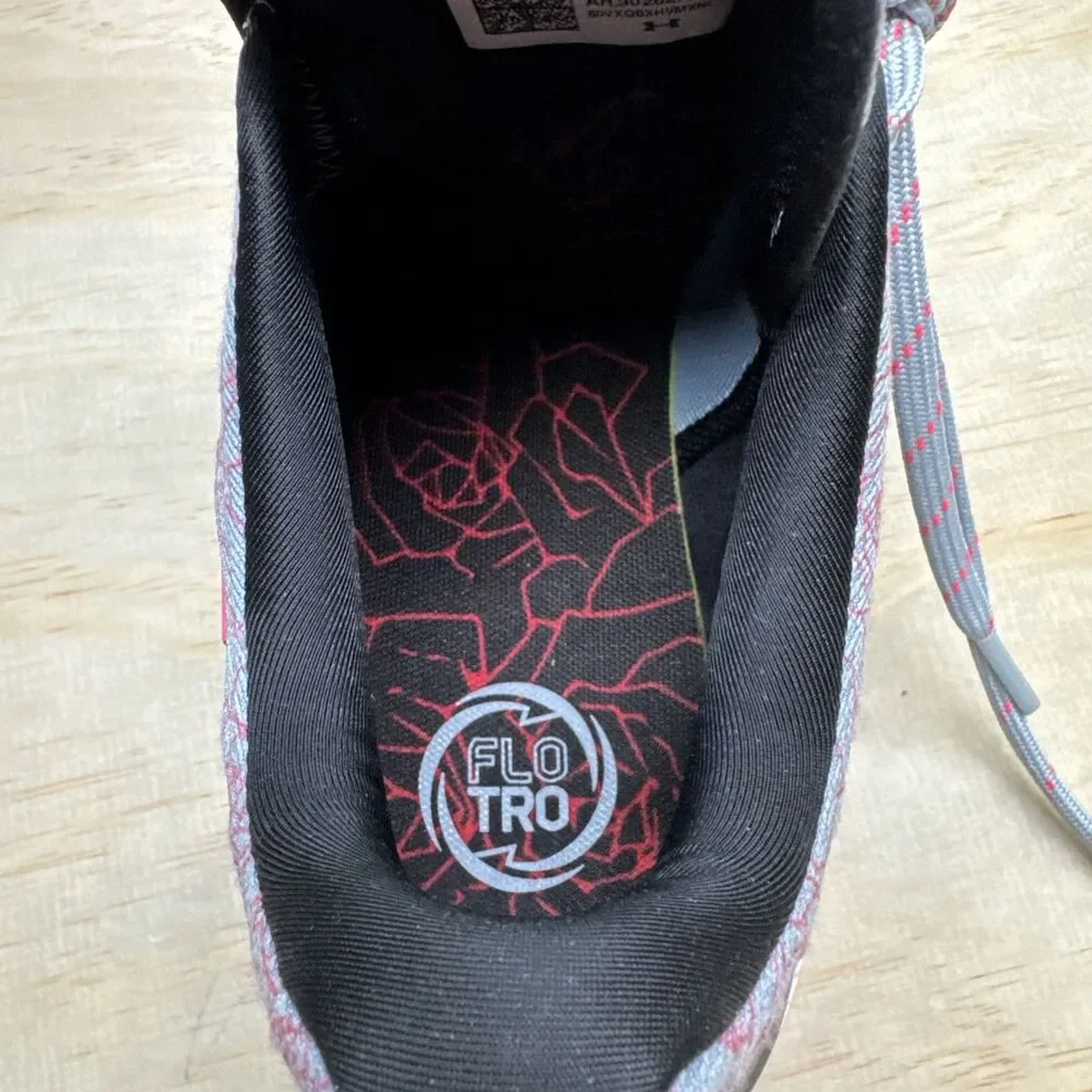 NEW Under Armour Curry 1 Low Flotro Mothers Day  sz 12 Grey Pink 3026278-401